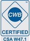 CWB Certified CSA W47.1